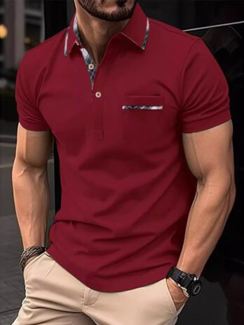 Lapel T-shirt Polo Shirt