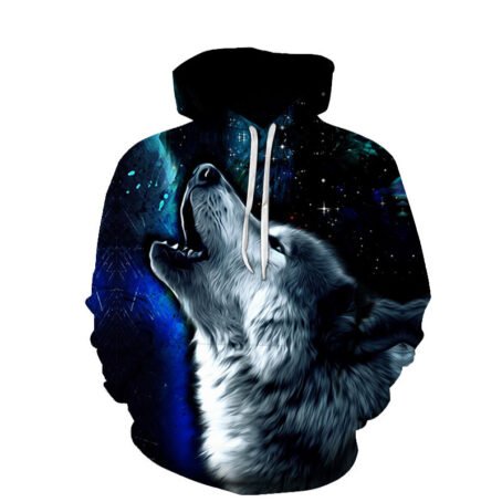 Digital Print Hoodie Couple Wear hoodies - Image 3