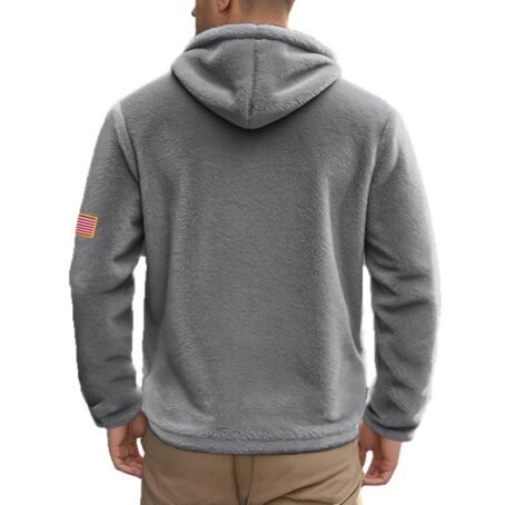 Zipper Hooded Sweatshirt Loose Double-sided Bejirog Sweater - Image 5
