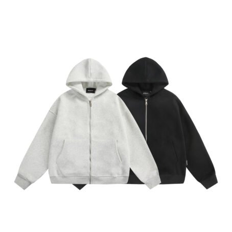 Solid Color Back Small Bag Design Cardigan Coat Outerwear - Image 2