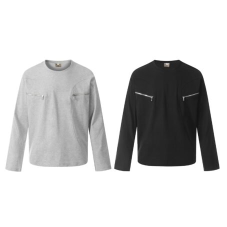 American Retro Simple Loose Design Long Sleeve - Image 3