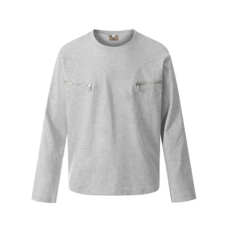 American Retro Simple Loose Design Long Sleeve - Image 2