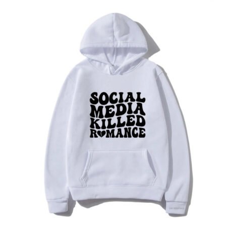 Spring Letter Pattern Printed Hoodie Long Sleeve Casual - Image 9