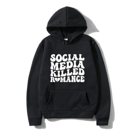Spring Letter Pattern Printed Hoodie Long Sleeve Casual - Image 7