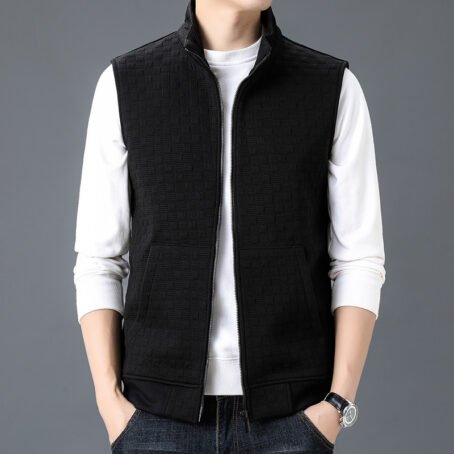 Casual Sleeveless Top Waistcoat Bottoming Vest - Image 3