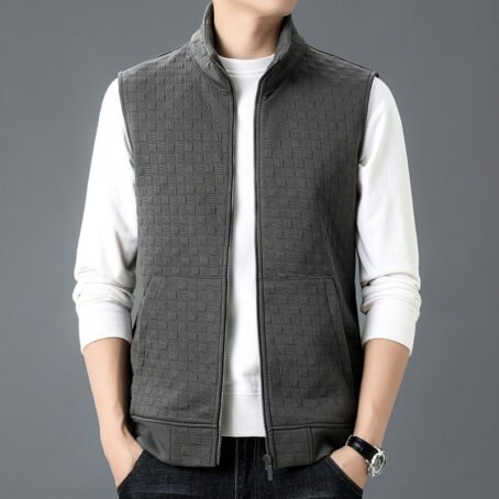 Casual Sleeveless Top Waistcoat Bottoming Vest - Image 5
