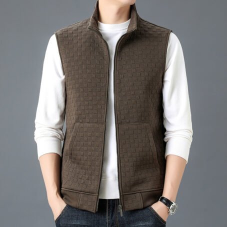 Casual Sleeveless Top Waistcoat Bottoming Vest - Image 4