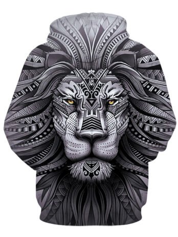 3D Digital Printing Lion Baseball Uniform Hoodie